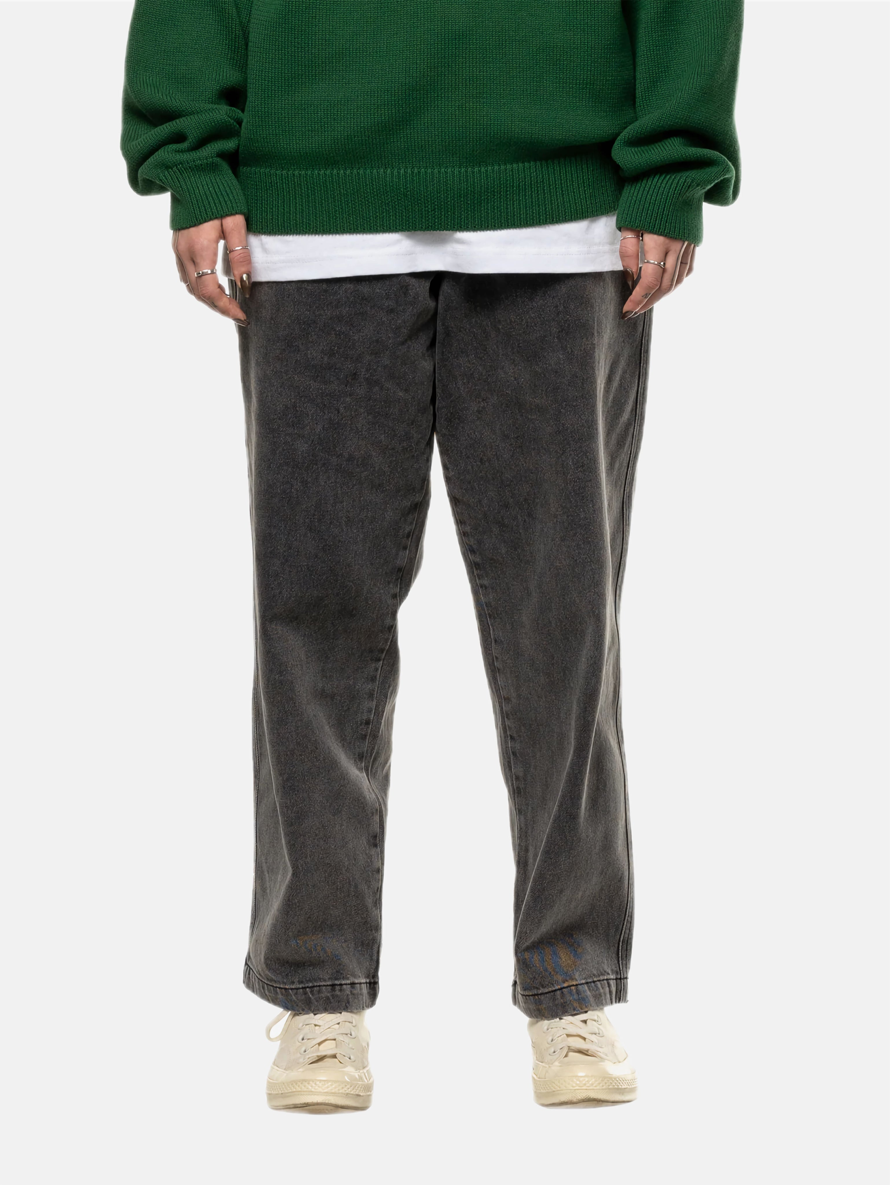 Grey Denim Pants