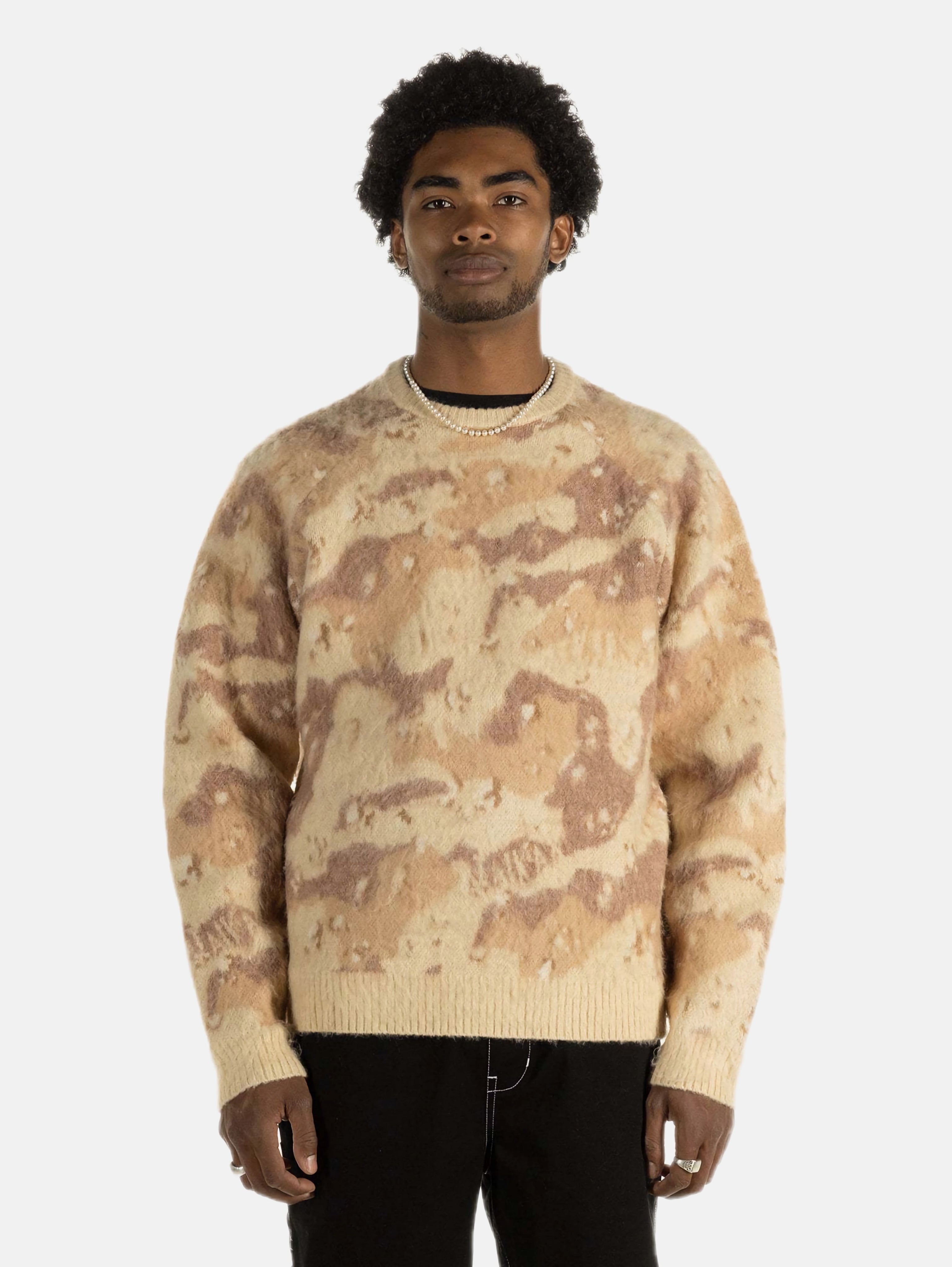 Sandy Camo Sweater